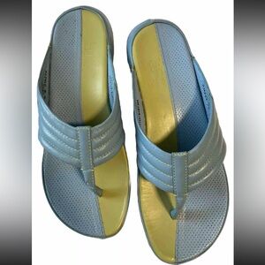 Cole Haan Women’s G Series  Leather Slide On Sandals Size 7.5 B